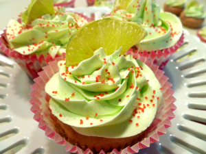 strawberry limeade cupcakes | The Baking Fairy
